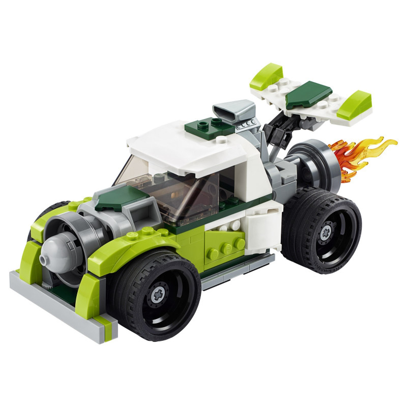 Auto s raketov&yacute;m pohonem