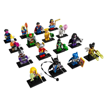 Minifigurky DC Super Heroes - kompletní série (16 minifigurek)