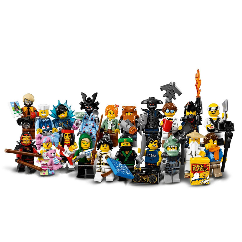 Minifigurky THE LEGO® NINJAGO® MOVIE™ - kompletní série (20 minifigurek)