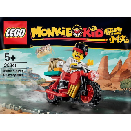 Rozvážková motorka Monkie Kida (polybag)
