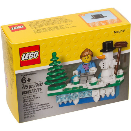 LEGO® Ikonický sváteční magnet