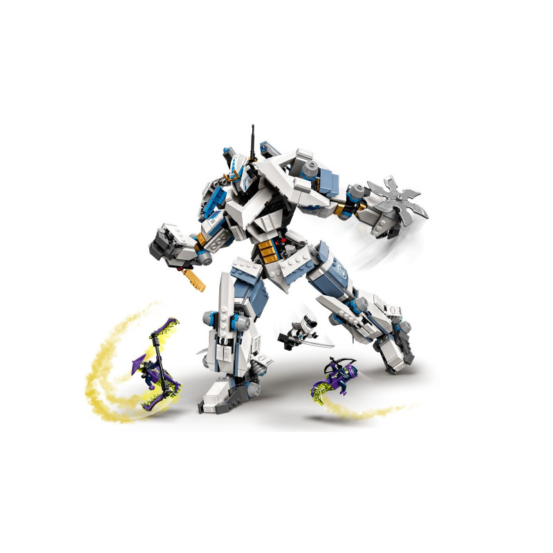 Zane a bitva s titánskými roboty