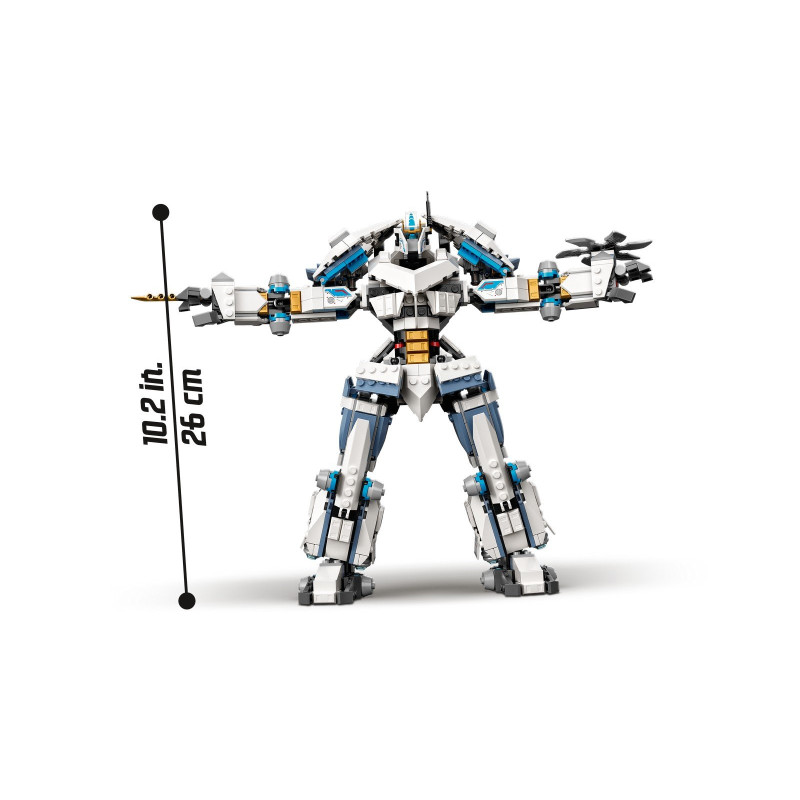 Zane a bitva s titánskými roboty