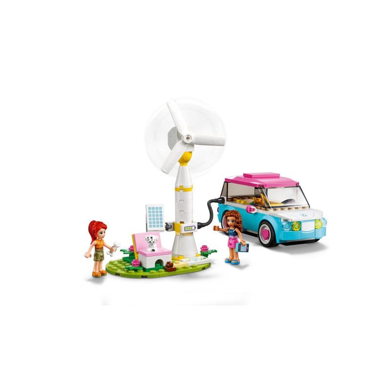 Olivia a její elektromobil