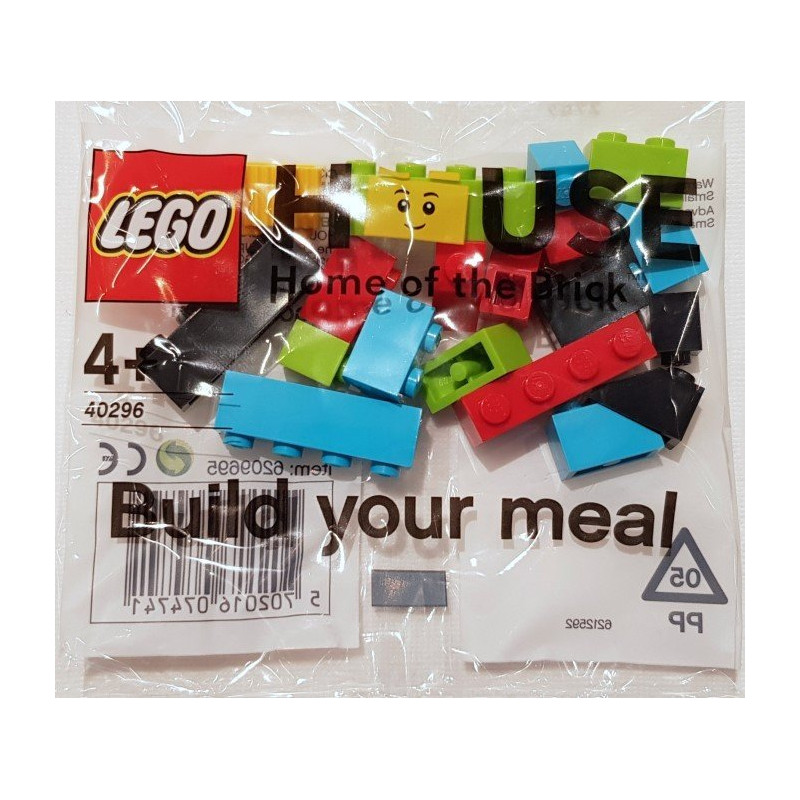 LEGO House Build Your Meal Brick Bag (polybag)