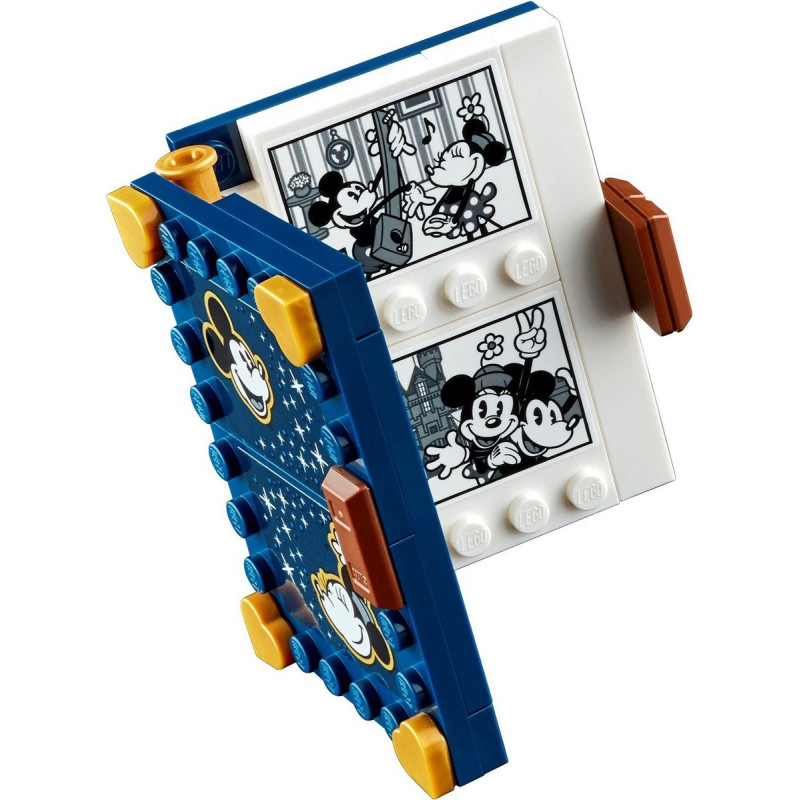 Mickey Mouse and Minnie Mouse