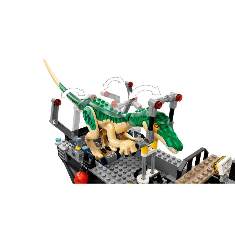 Útěk baryonyxe z lodě