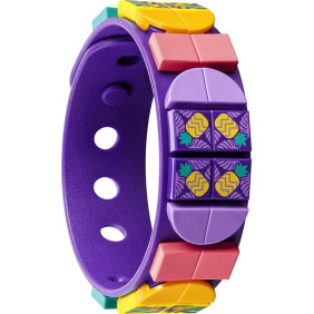 Neonový tygr – náramek & ozdoba na tašku