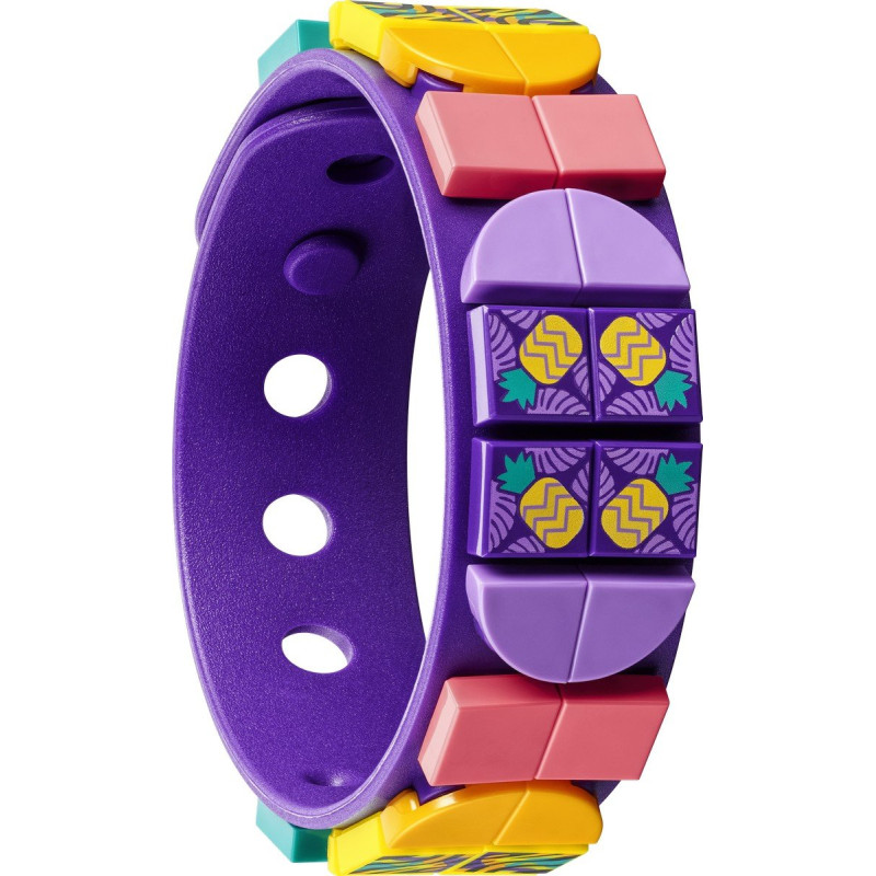 Neonový tygr – náramek & ozdoba na tašku