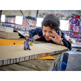 Kaskadérská wheelie motorka