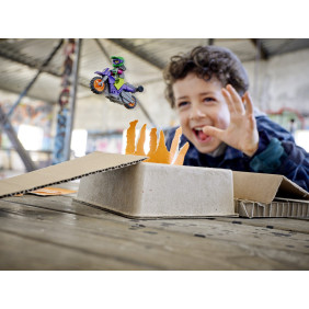 Kaskadérská wheelie motorka