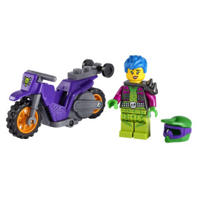 Kaskadérská wheelie motorka