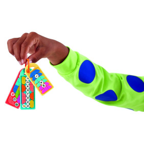 Mega balení ozdob na tašku – zábavné vzkazy