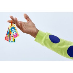 Mega balení ozdob na tašku – zábavné vzkazy