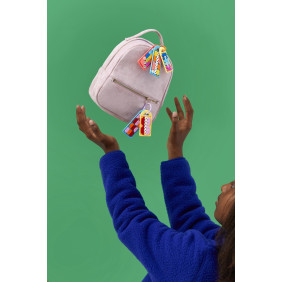 Mega balení ozdob na tašku – zábavné vzkazy