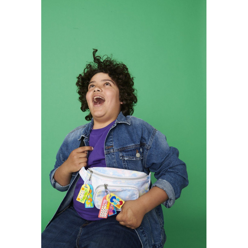 Mega balení ozdob na tašku – zábavné vzkazy