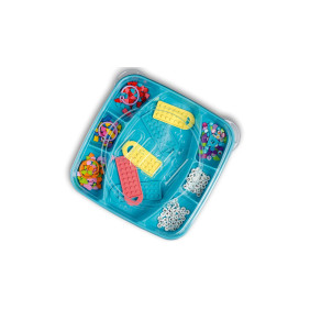 Mega balení ozdob na tašku – zábavné vzkazy