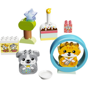 Moje první štěňátko a koťátko vydávající zvuky