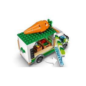 Dodávka na farmářském trhu