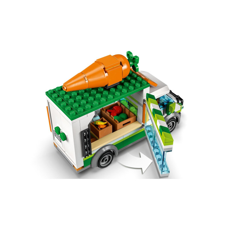 Dodávka na farmářském trhu