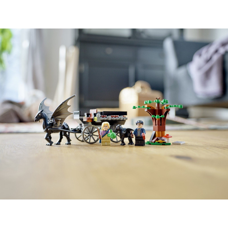 Bradavice: Kočár a testrálové