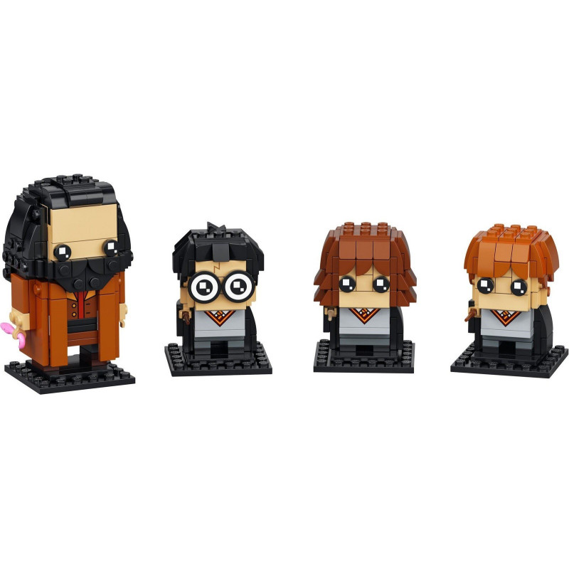 Harry Hermiona Ron a Hagrid