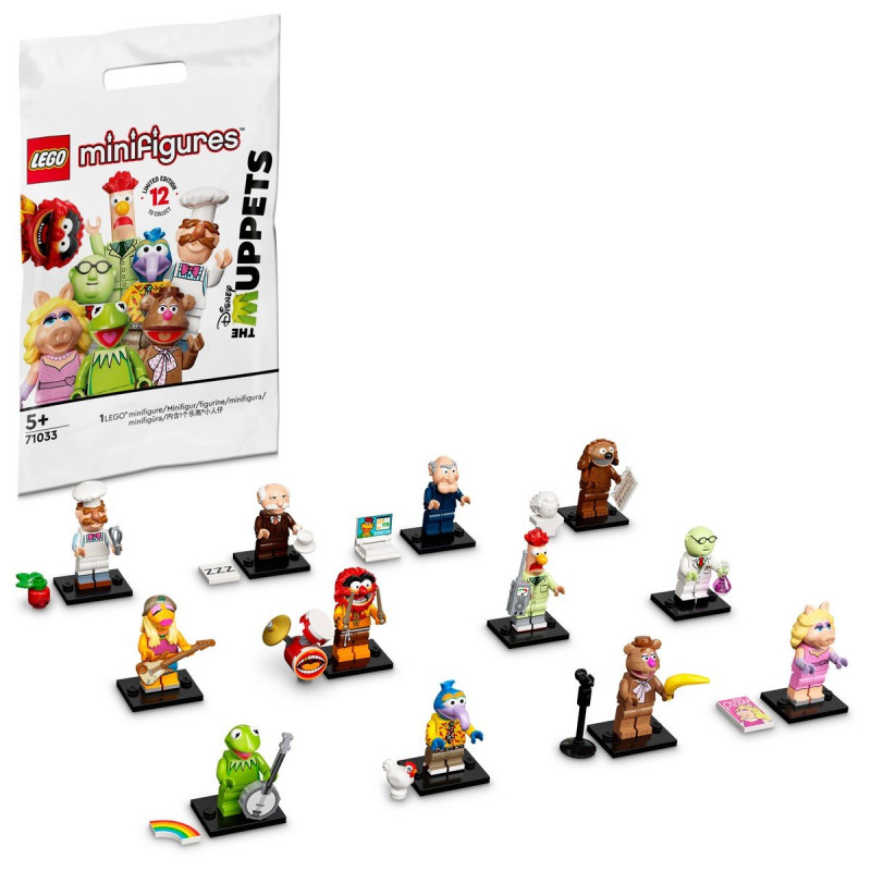 Minifigurky Mupeti - kompletní série (12 minifigurek)