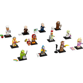 Minifigurky Mupeti - kompletní série (12 minifigurek)
