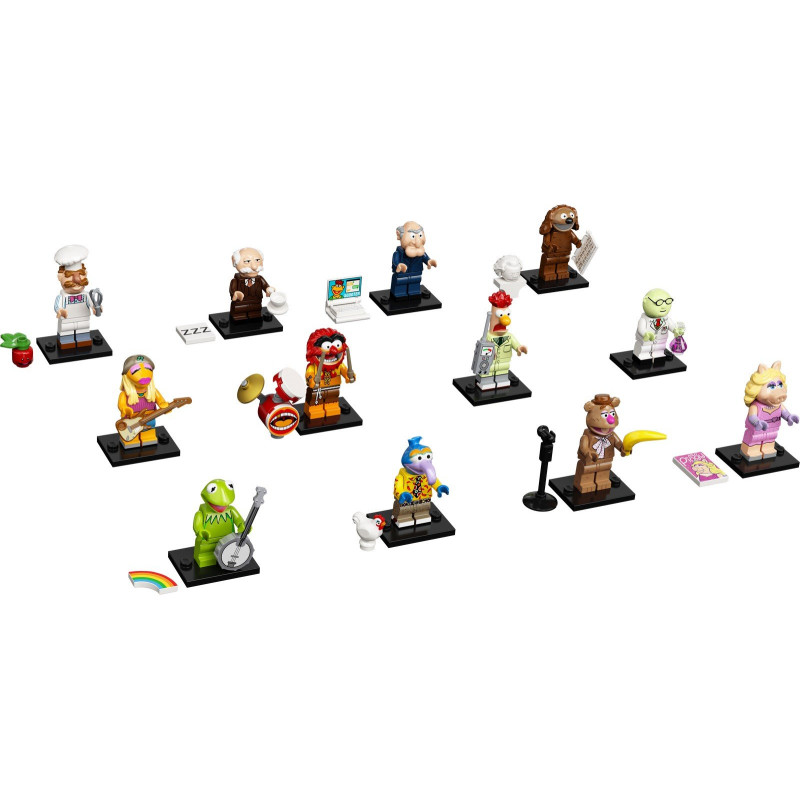 Minifigurky Mupeti - kompletní série (12 minifigurek)