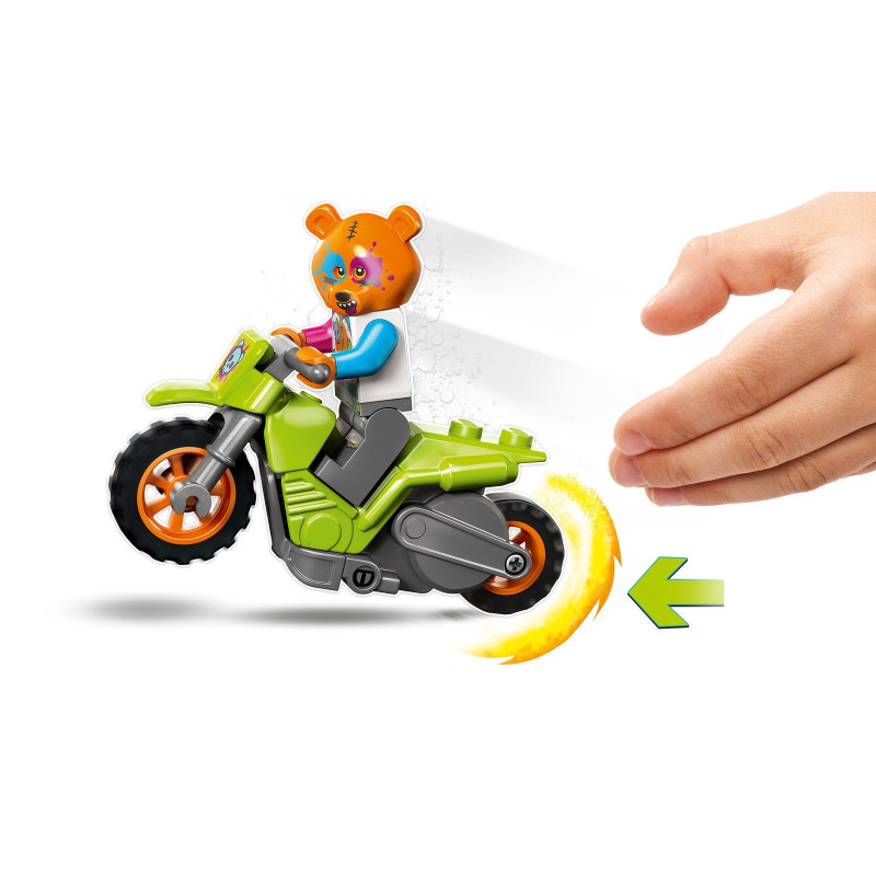 Medvěd a kaskadérská motorka Medvěd a kaskadérská motorka