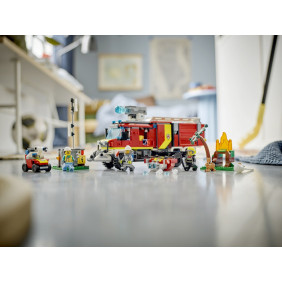 Velitelský vůz hasičů