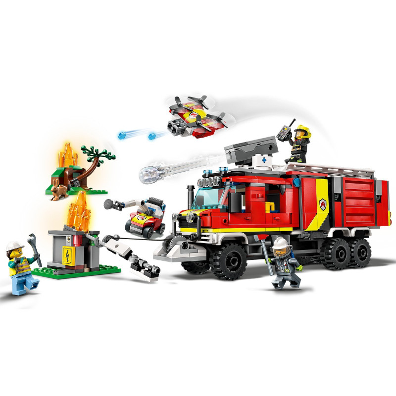 Velitelský vůz hasičů