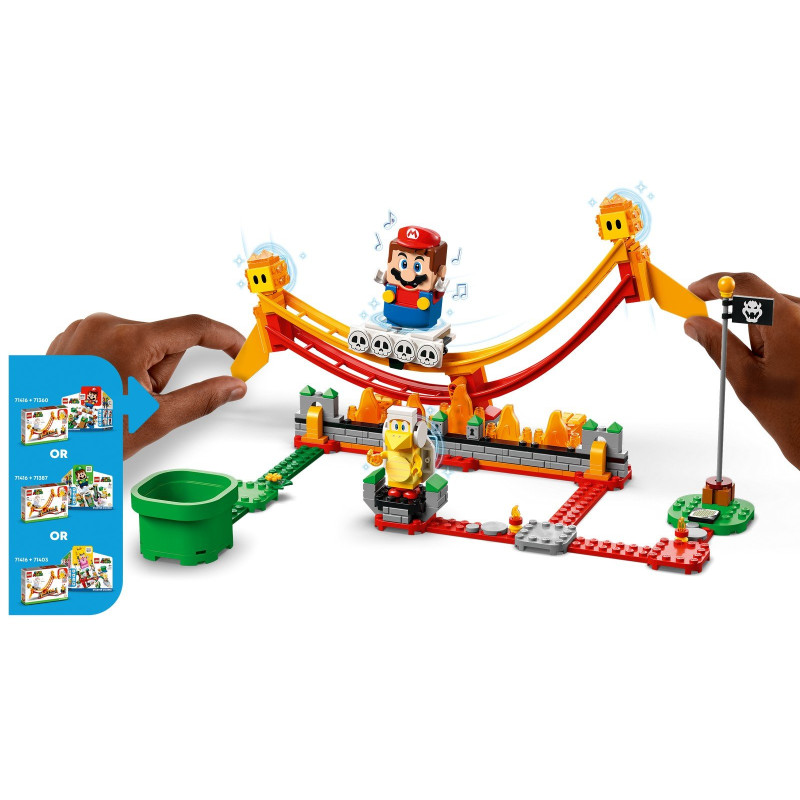 Lávová vlna – rozšiřující set