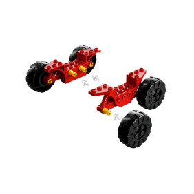 Kai a Ras v duelu auta s motorkou