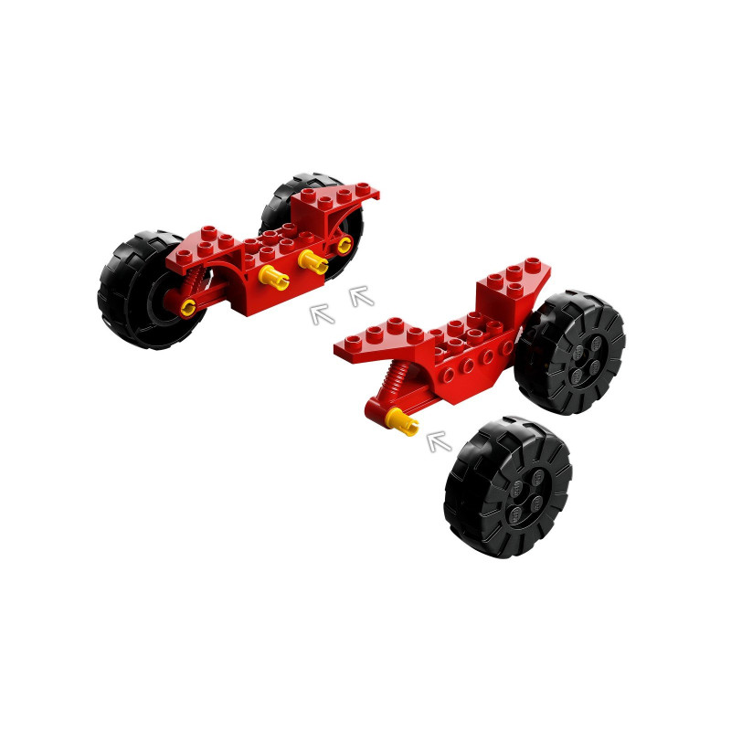 Kai a Ras v duelu auta s motorkou