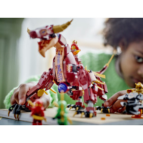 Heatwave a jeho transformační lávový drak