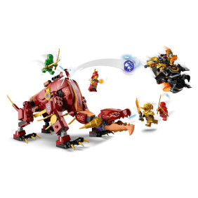 Heatwave a jeho transformační lávový drak