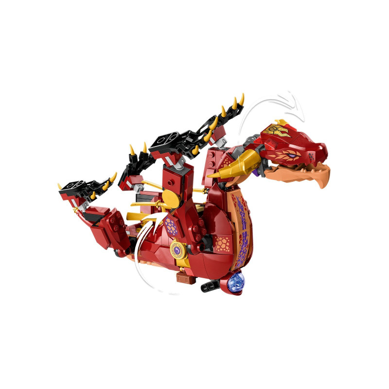 Heatwave a jeho transformační lávový drak