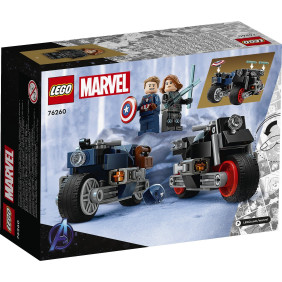 Black Widow a Captain America na motork&aacute;ch