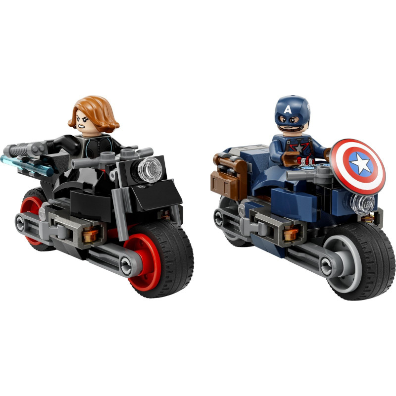 Black Widow a Captain America na motork&aacute;ch