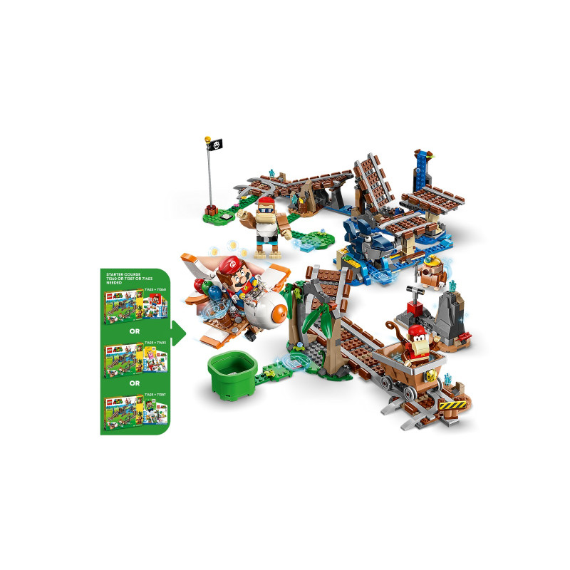 Diddy Kongova j&iacute;zda v důln&iacute;m voz&iacute;ku &ndash; roz&scaron;iřuj&iacute;c&iacute; set