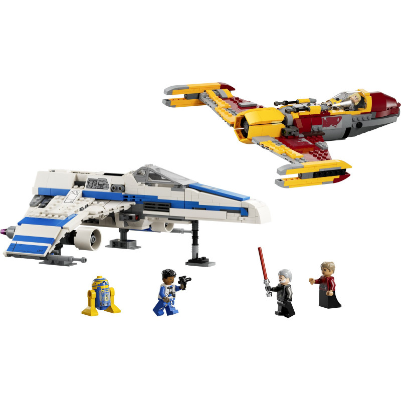 St&iacute;hačka E-wing&trade; Nov&eacute; republiky vs. st&iacute;hačka Shin Hati