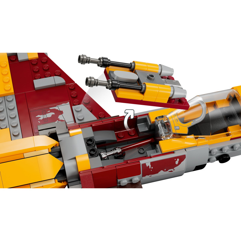 St&iacute;hačka E-wing&trade; Nov&eacute; republiky vs. st&iacute;hačka Shin Hati