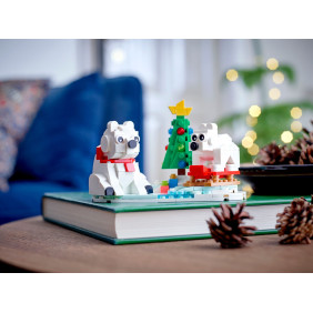 Lední medvědi o Vánocích