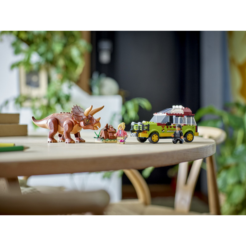 Zkoumání triceratopse​