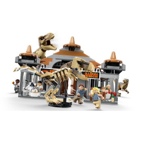 Návštěvnické centrum: útok T-rexe a raptora