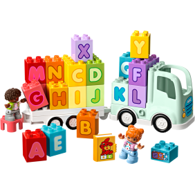 Náklaďák s abecedou