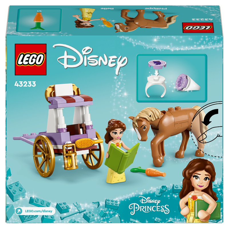 Bella a pohádkový kočár s koníkem