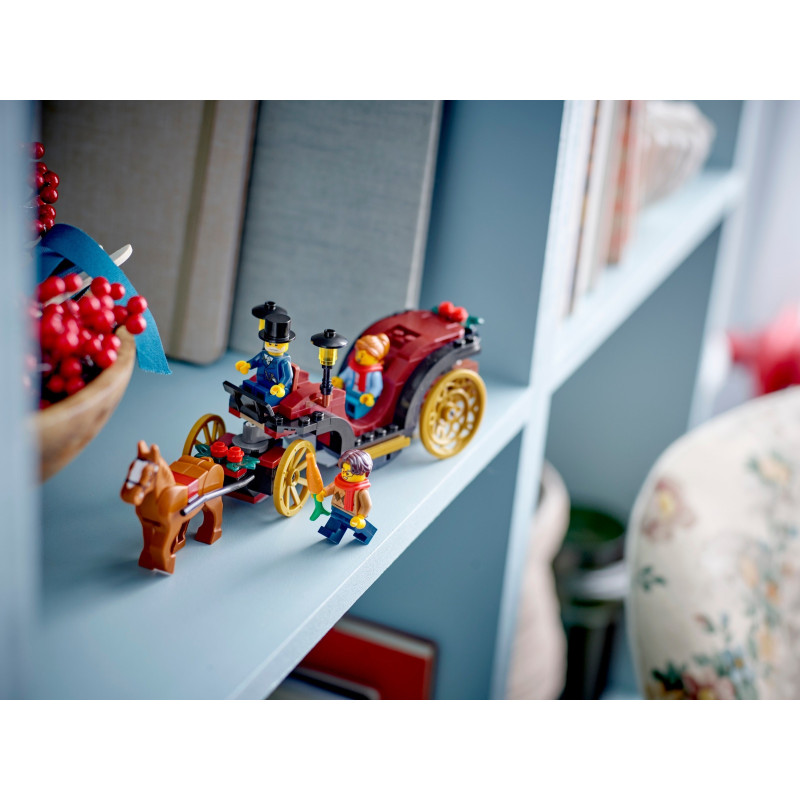 Zimní projížďka kočárem