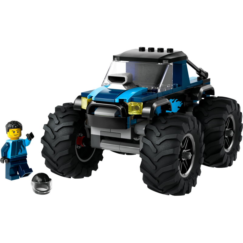Modrý monster truck